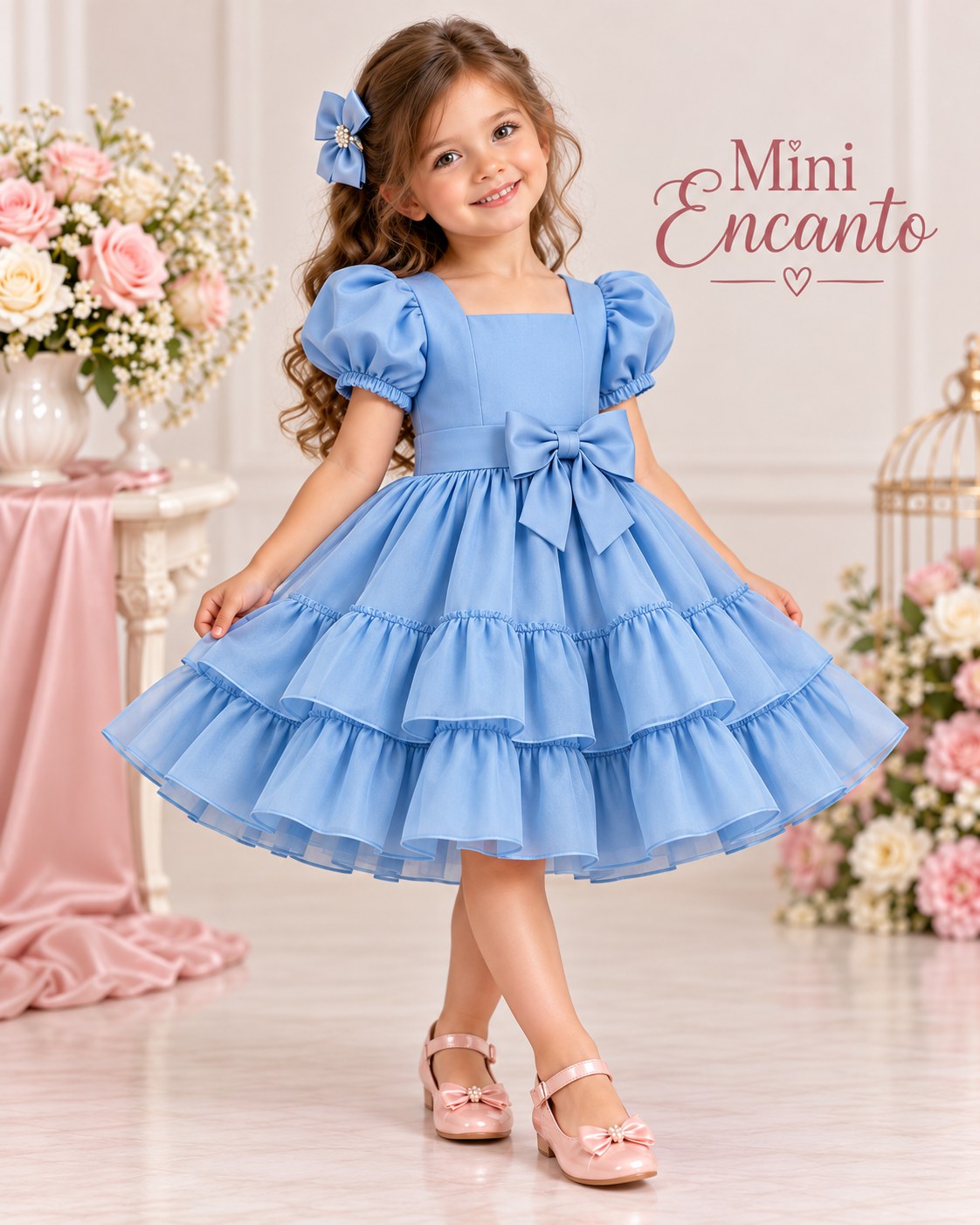 Vestido Céu Azul